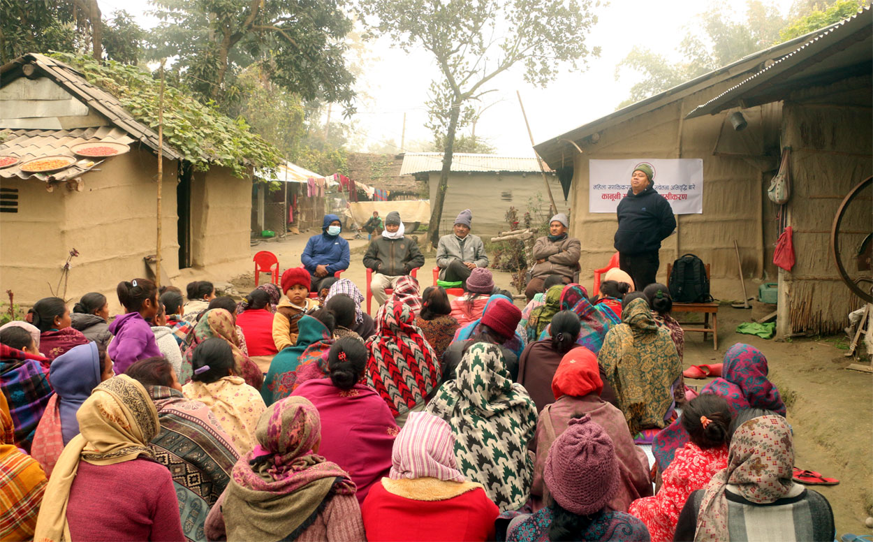 महिलाहुकनहे कानूनी साक्षरता अभिमुखीकरण