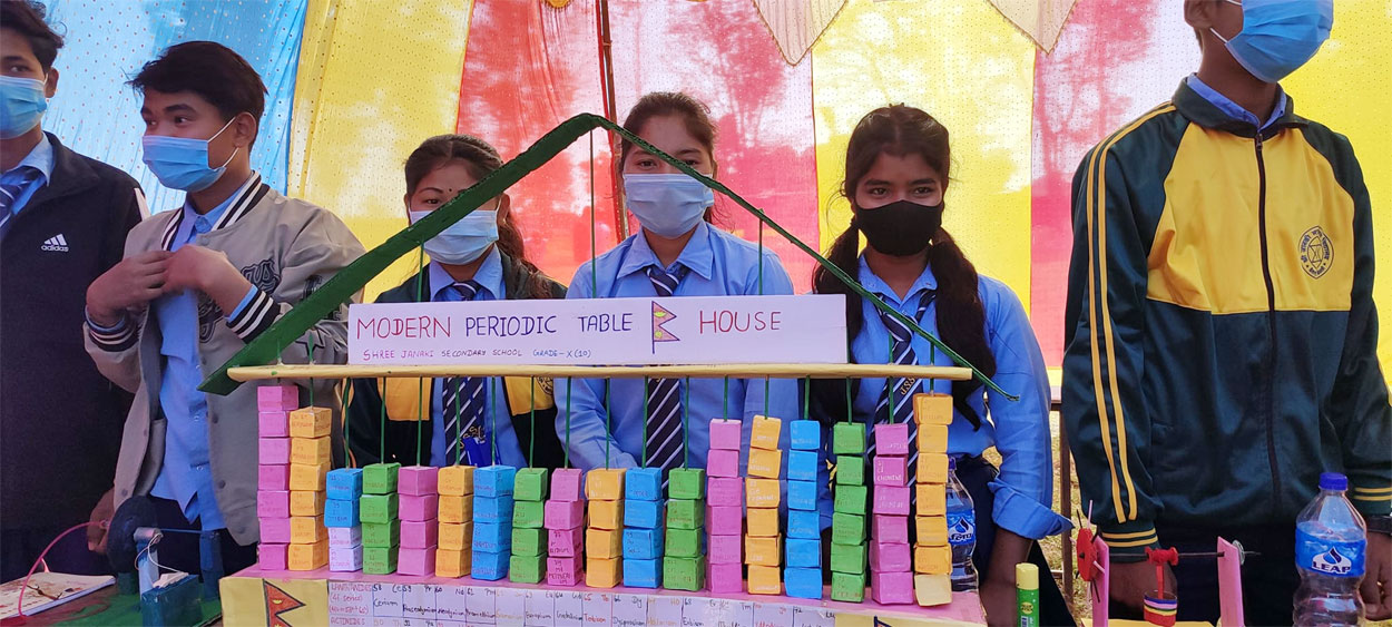 अतिरिक्त क्रियाकलापमे विद्यार्थीनके आकर्षण