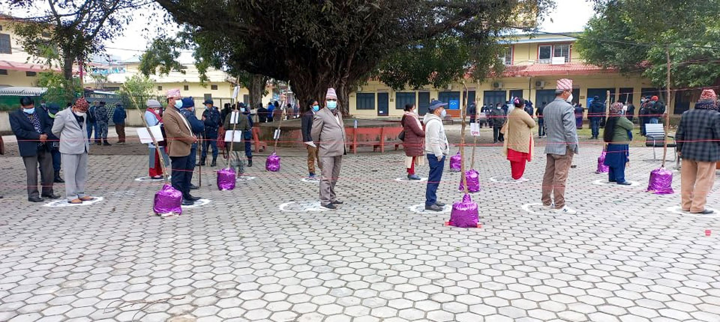राष्ट्रिय सभा निर्वाचनके मतदान सुुरू