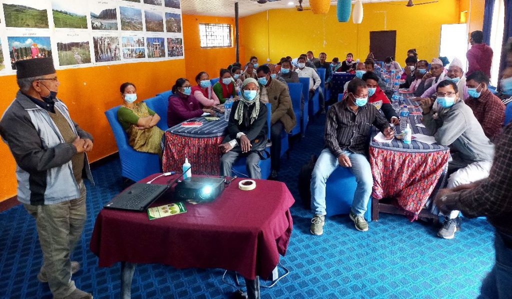 गोहुँबाली उन्नत खेती प्रविधि सम्बन्धी तालिम