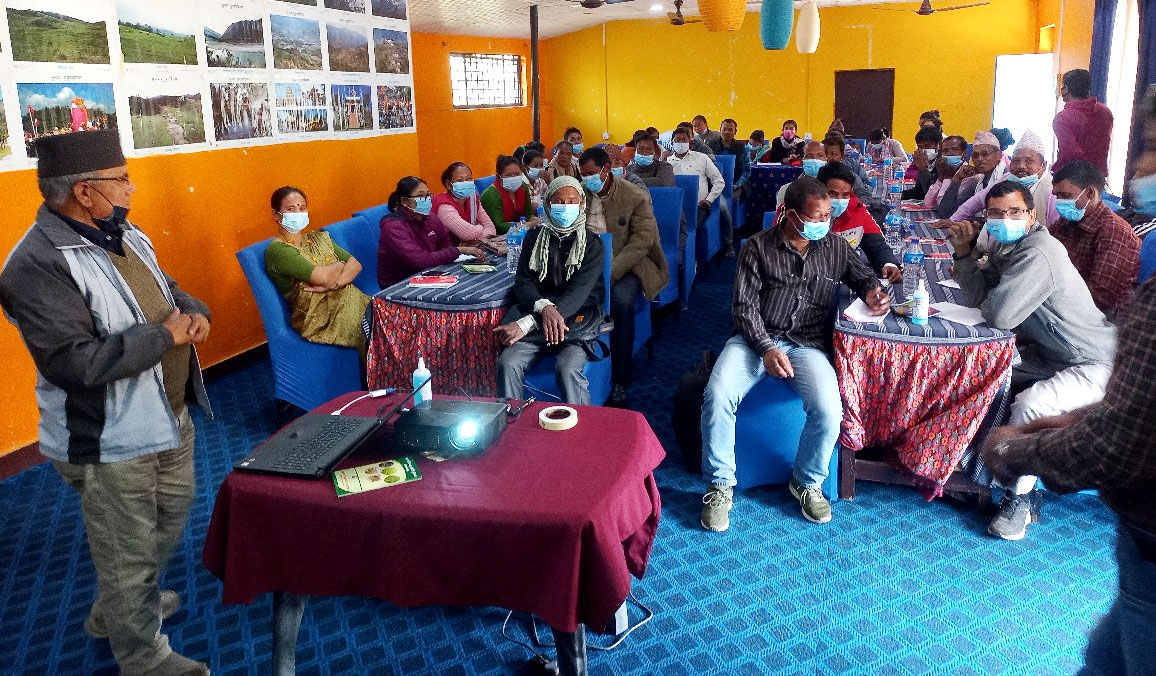 गोहुँबाली उन्नत खेती प्रविधि सम्बन्धी तालिम