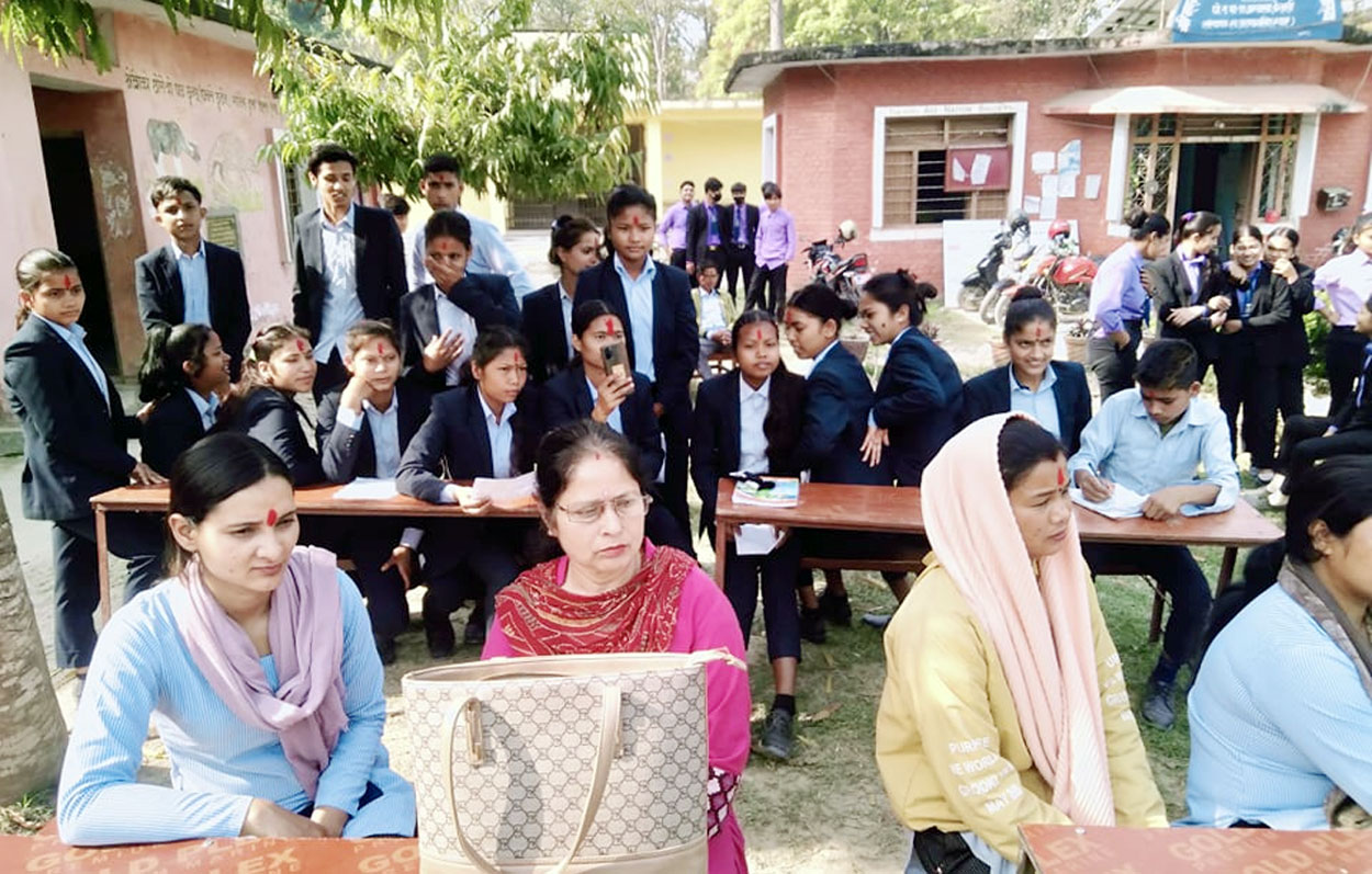 विद्यार्थीनसे सिकाई सम्बन्धी कार्यक्रम