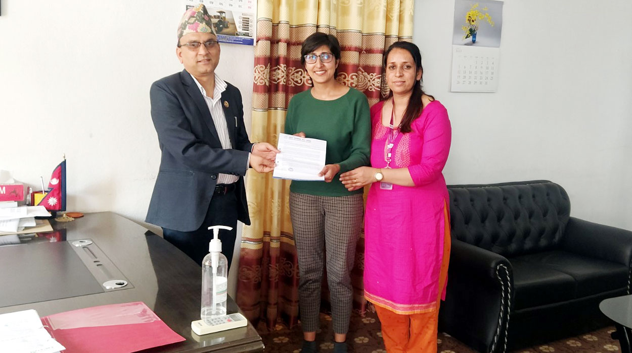 ओरेक नेपालसे कानुन आयोगहे ध्यानाकर्षणपत्र