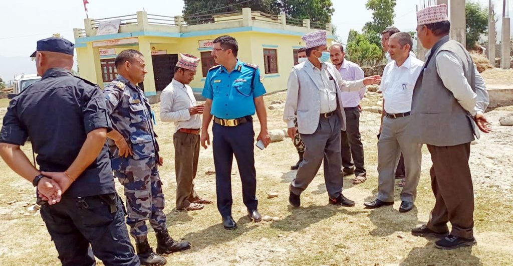 मतदान स्थल ओ मतदान केन्द्रके निरक्षण