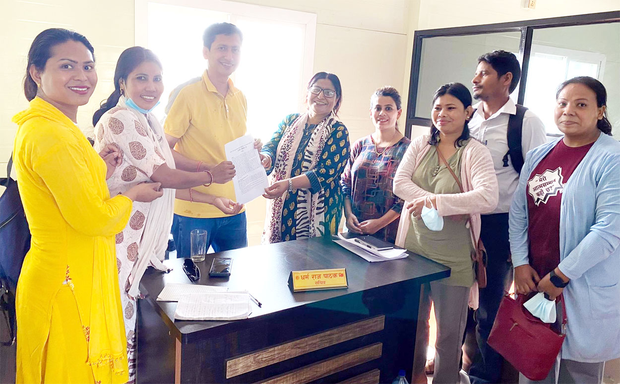 चुनावमे महिलाके अर्थपूर्ण नेतृत्वके लाग ध्यानाकर्षणपत्र