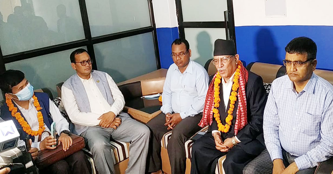 तोकल समयमे निर्वाचन हुइ : प्रचण्ड