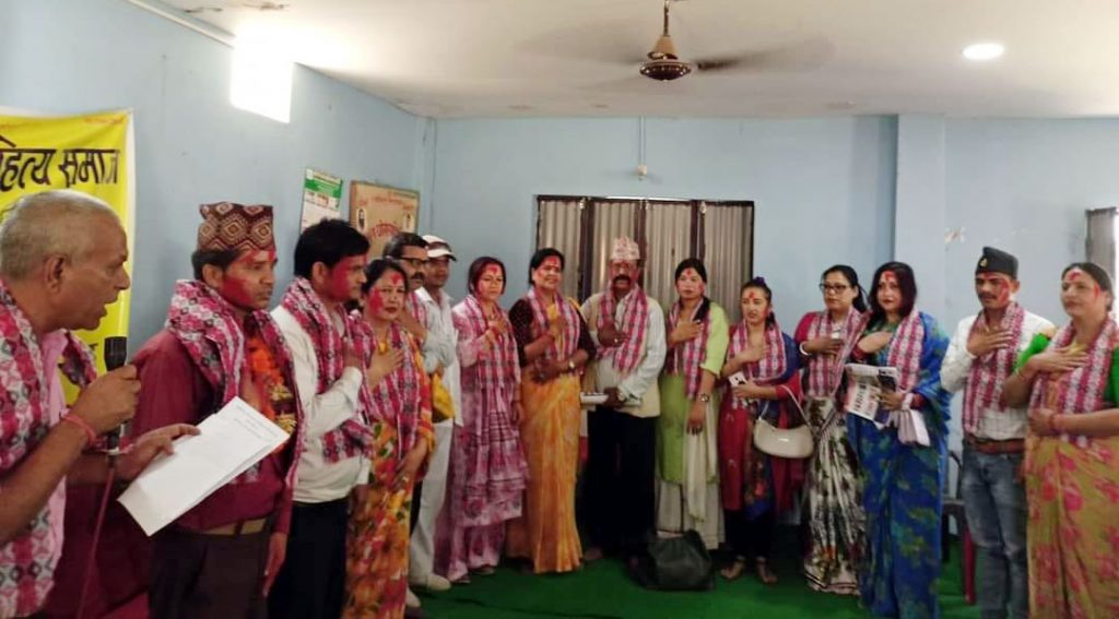 सुदूरपश्चिम साहित्य समाजके अध्यक्षमे पाण्डेय