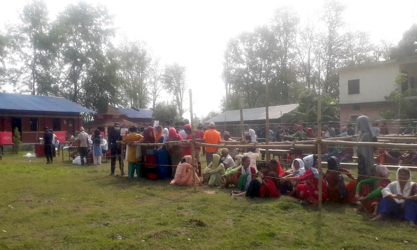 आयोगके प्रारम्भिक अनुमानः मुलुकभर ६४ प्रतिशत मतदान