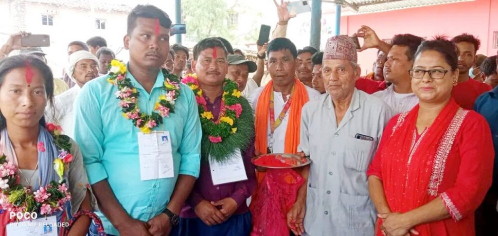 जोशीपुर–१ वडाध्यक्षमे नागरिक उन्मुक्ति पार्टीके रामचन्द्र प्यानलसहित विजयी