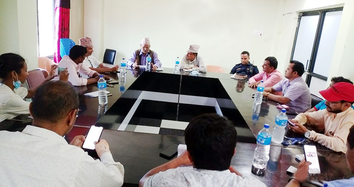 निर्वाचन आचारसंहिताबारे छलफल