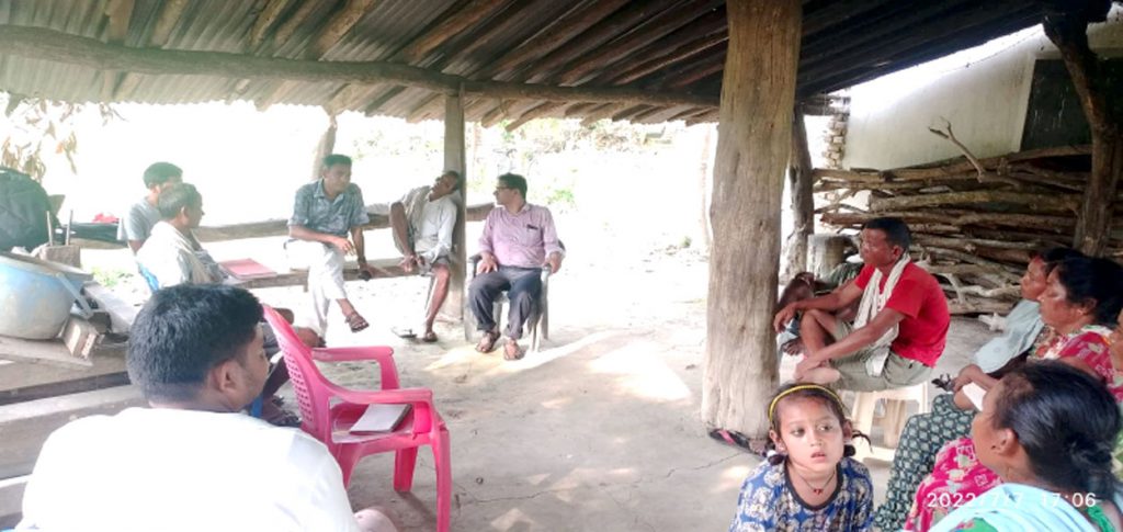 फियान नेपालसे शिवरत्नापुरबस्तीके अनुगमन ओ छलफल