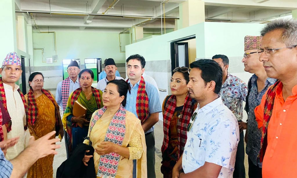 समितिसे प्रस्तावित गेटा मेडिकल कलेजके अनुगमन