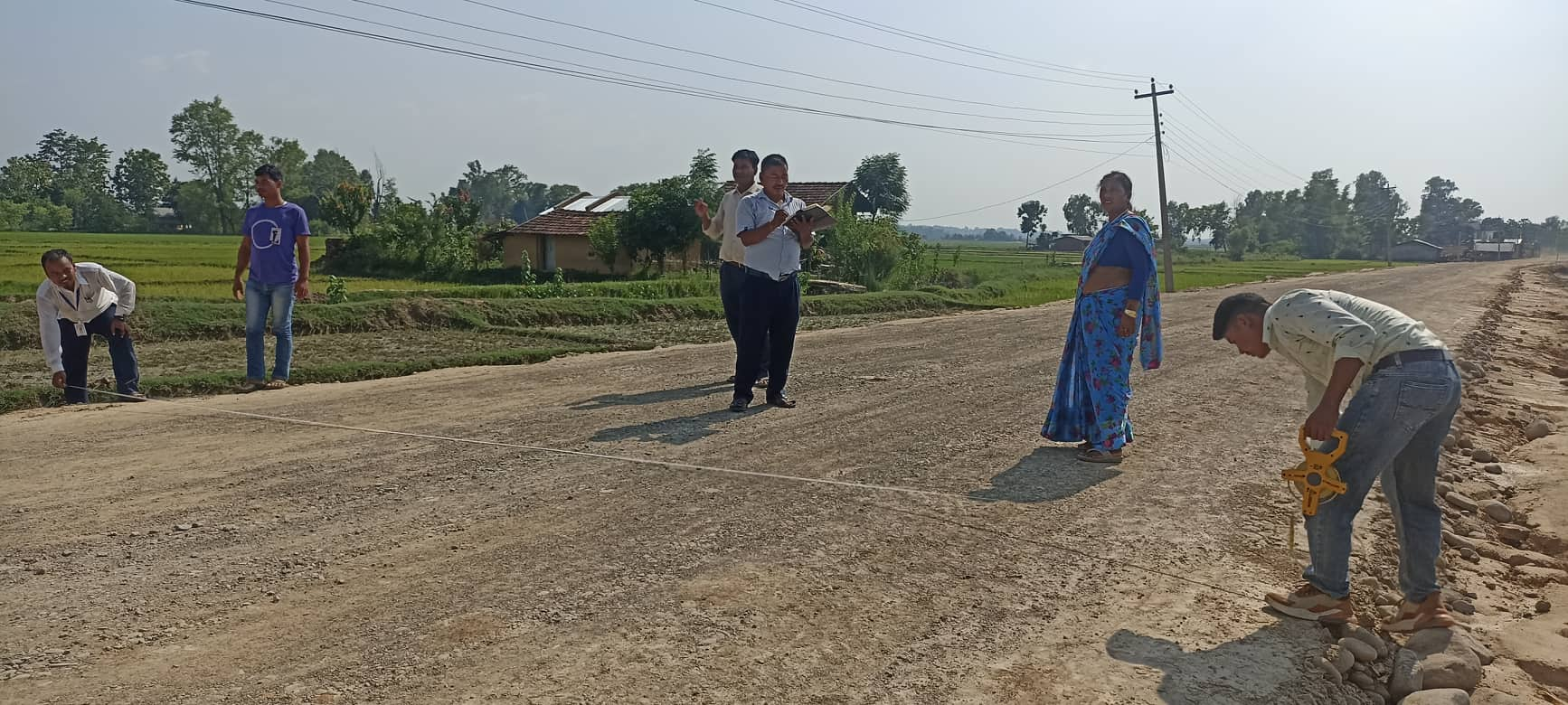 विकास निर्माण सम्पन्न योजनाके अनुगमन