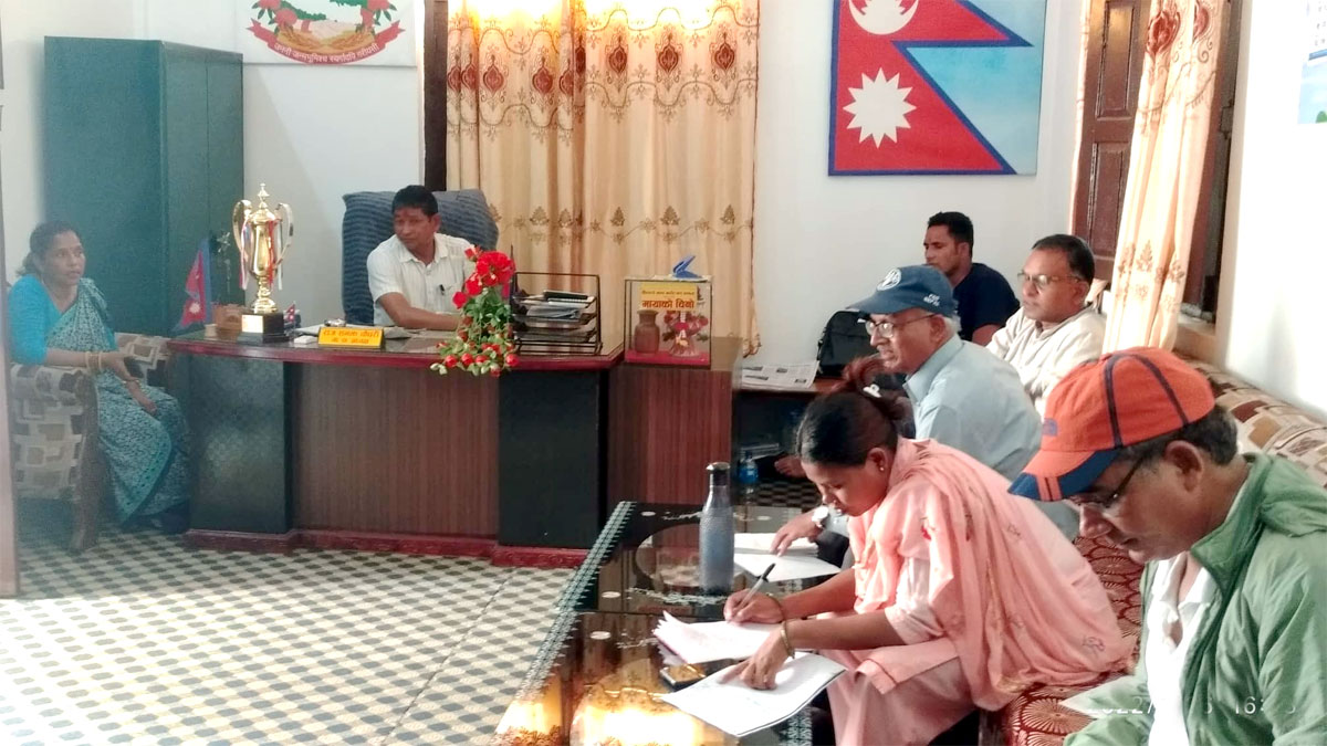 कैलारीके ३ ठो वडामे ६० ठो स्यालो ट्यूवेल जडान कैना