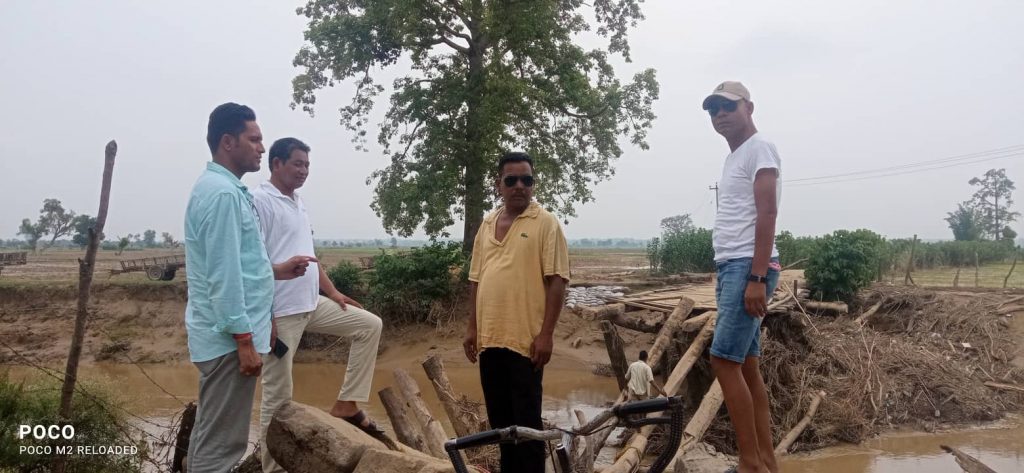 बसन्ता ओ रामपुर पुलके अनुगमन, तुरुन्त व्यवस्थापन कैना प्रतिबद्धता