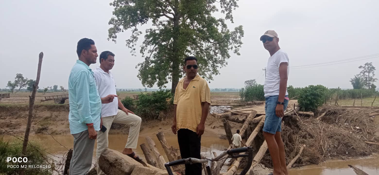 बसन्ता ओ रामपुर पुलके अनुगमन, तुरुन्त व्यवस्थापन कैना प्रतिबद्धता