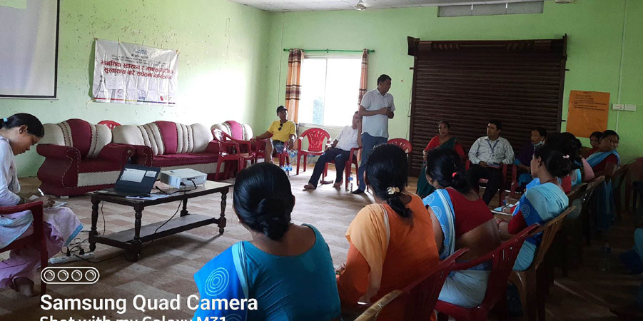 स्वास्थ्य उपचार पैना हरेक नागरिकके नैसर्गिक अधिकार होः गाउँपालिका अध्यक्ष राजसमझ