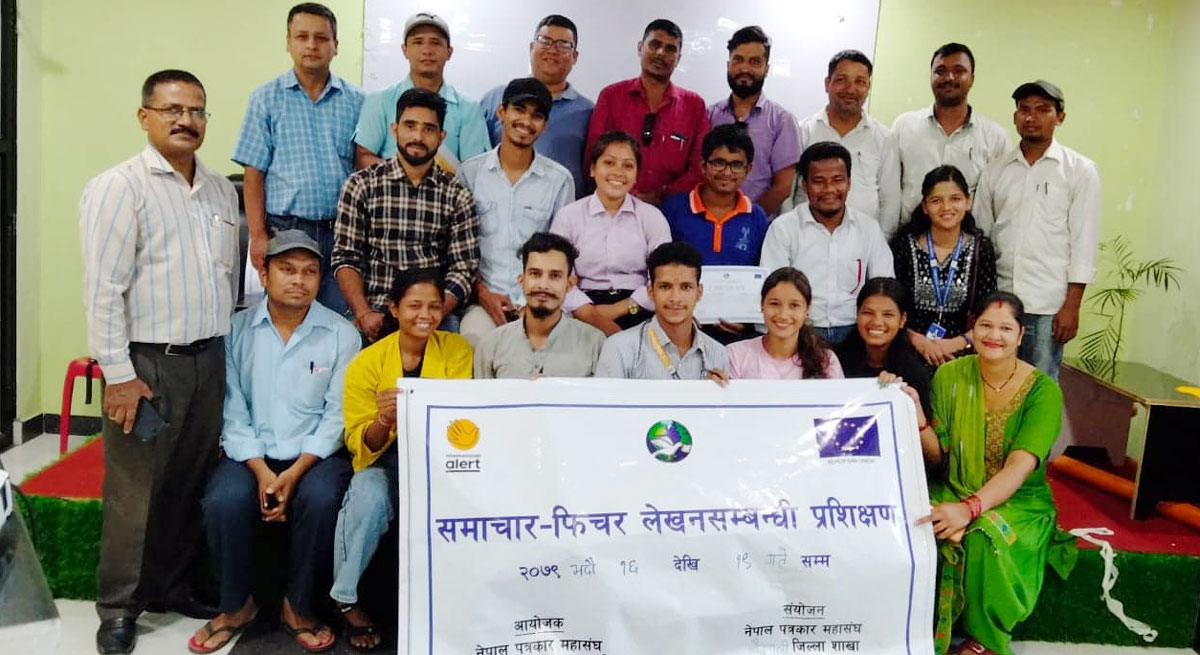 समाचार–फिचर लेखनसम्बन्धी ४ दिने प्रशिक्षण निम्जल