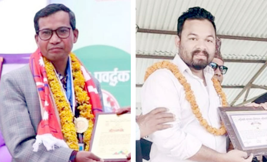 दुई स्रष्टा सम्मानित