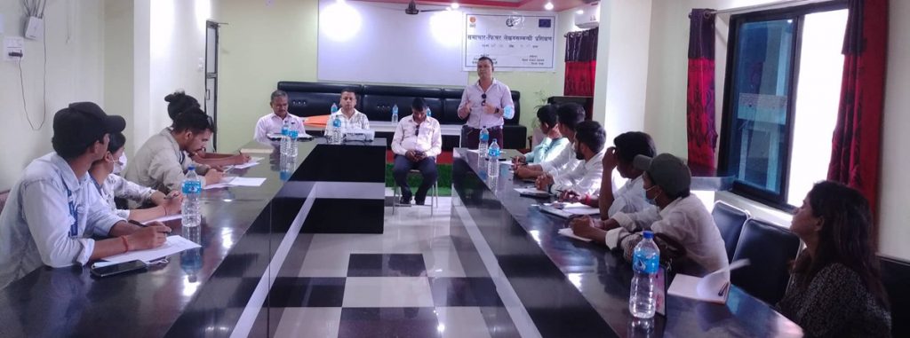 समाचार फिचर लेखन सम्बन्धी प्रशिक्षण