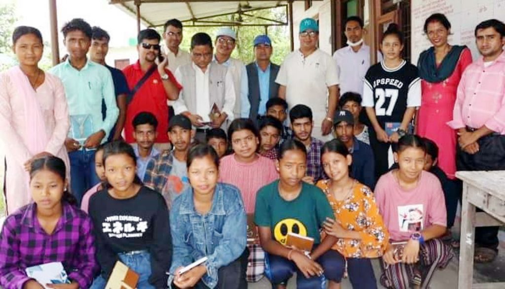 गौरीगंगामे पालिकासंग बालबालिका कार्यक्रम