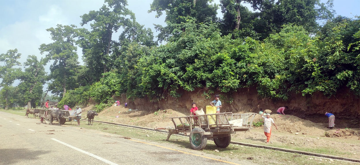 डसैंहा घर पोट्ना माटि अभाव