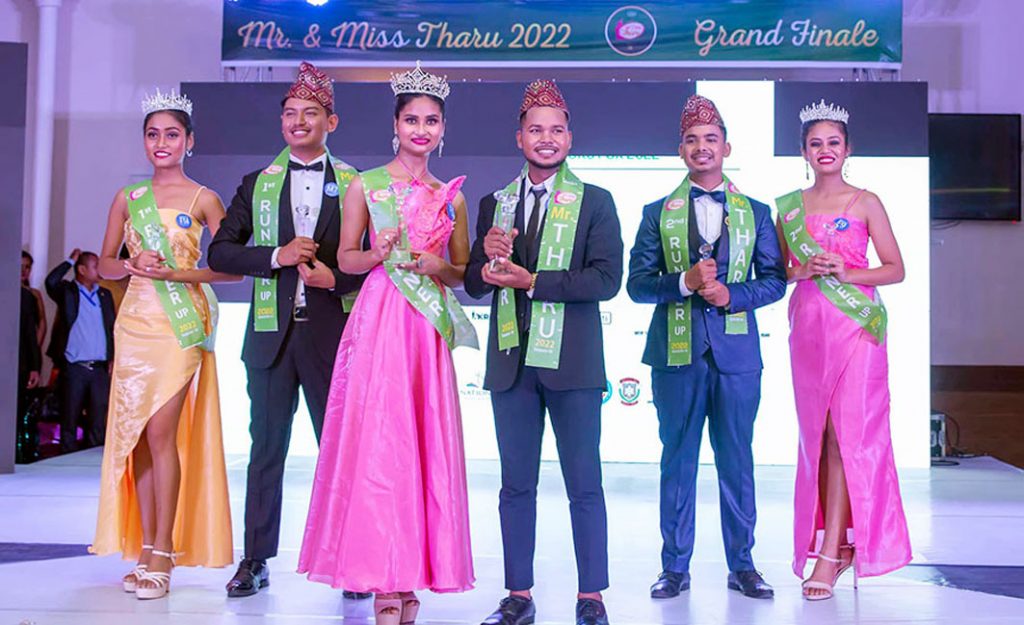 लालबहादुर रत्गैया ओ अस्मिता चौधरी हुइलै मिस्टर एण्ड मिस थारु