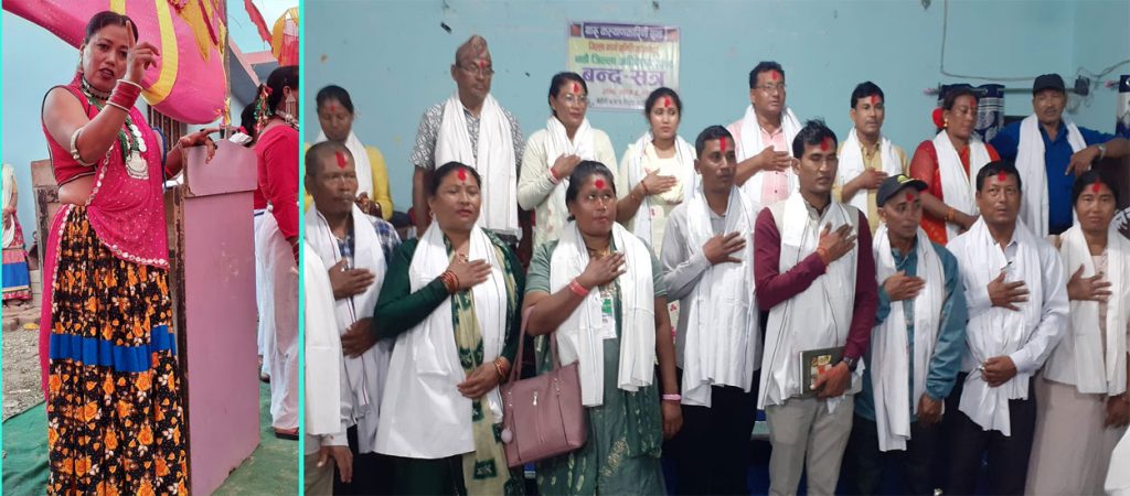 अध्यक्षमे सानु चौधरी निर्वाचित