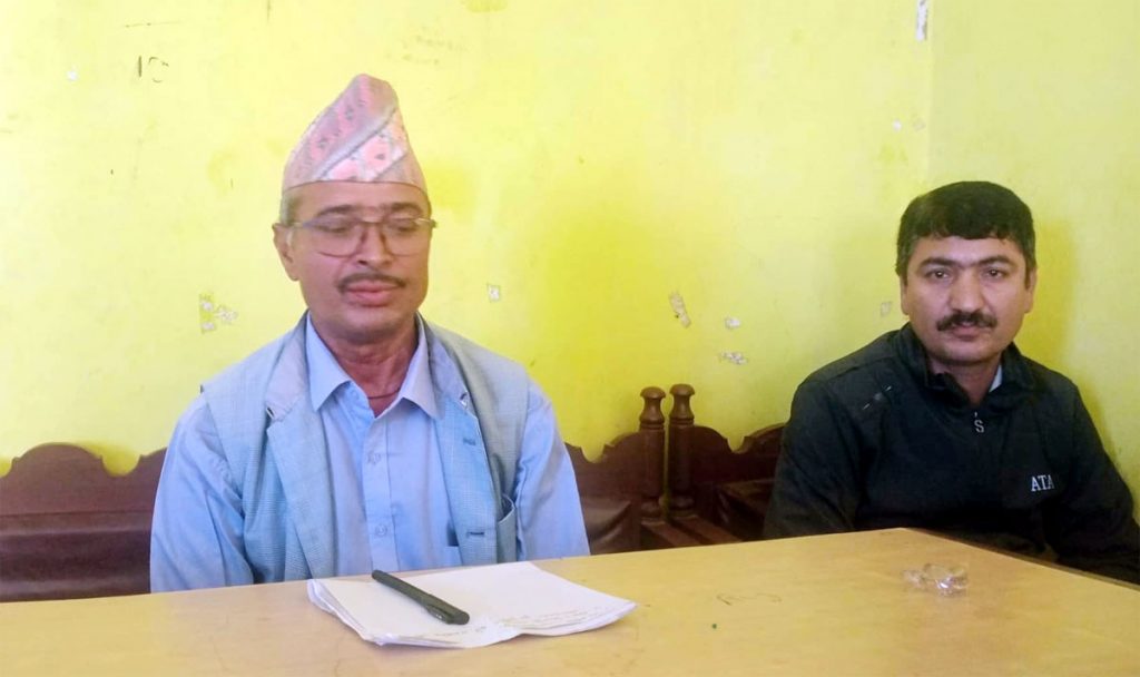 नेपाली कांग्रेसके नेता जोशीसे उम्मेदवारी फिर्ता