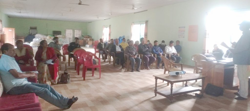 खोप समन्वय समितिके मासिक समिक्षा