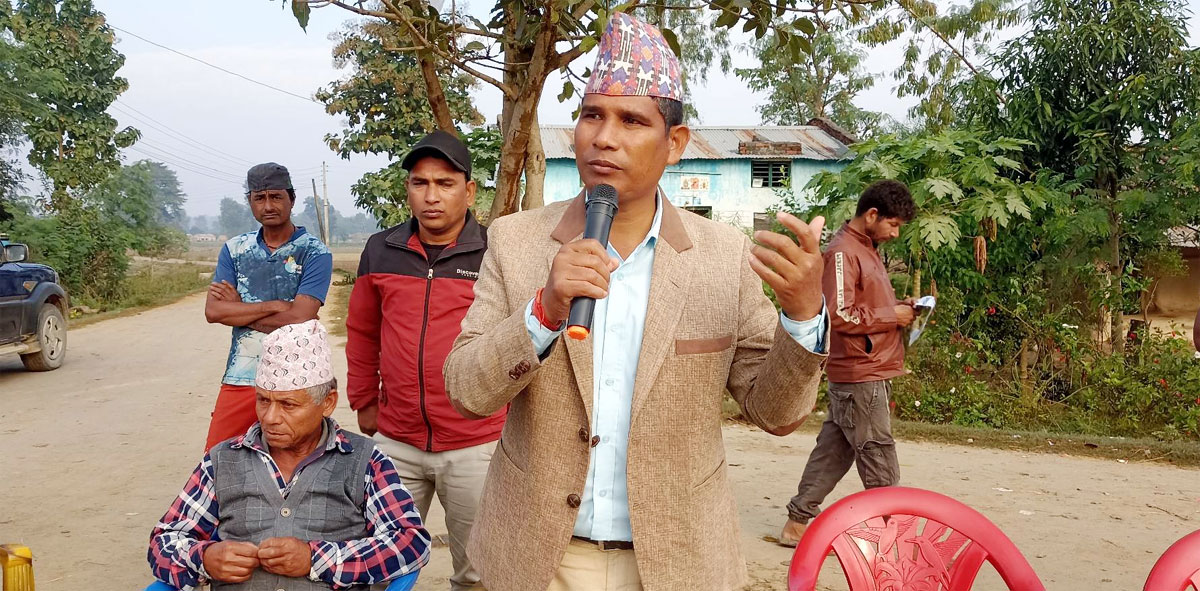 विदेशीके चक्रब्युहसे देश जोगैना एमालेहे मतः राना