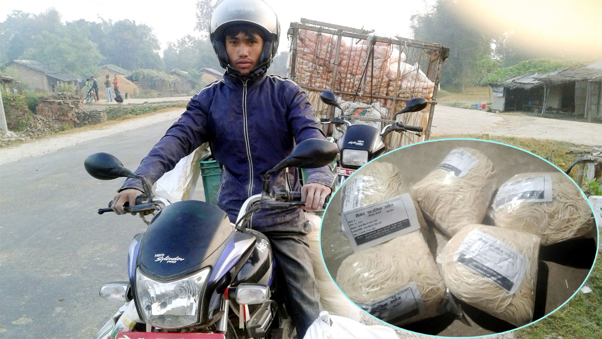 चाउमिन उद्योगसे फिरल रामचरणके जिन्गी