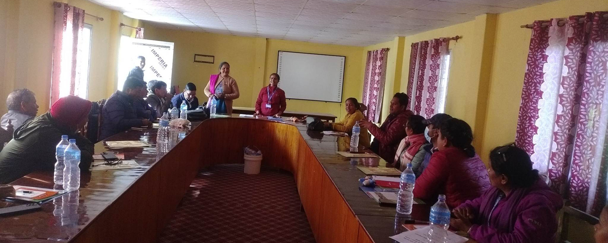स्थानीय परियोजना सल्लाहकार समिति गठन