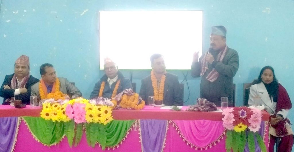 ‘धनगढीके विकास कलस्टर अनुसार’