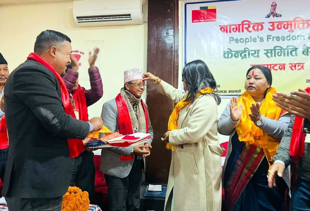 प्रतिनिधि सांसद लालविर नागरिक उन्मुक्ती पार्टीमे प्रवेश
