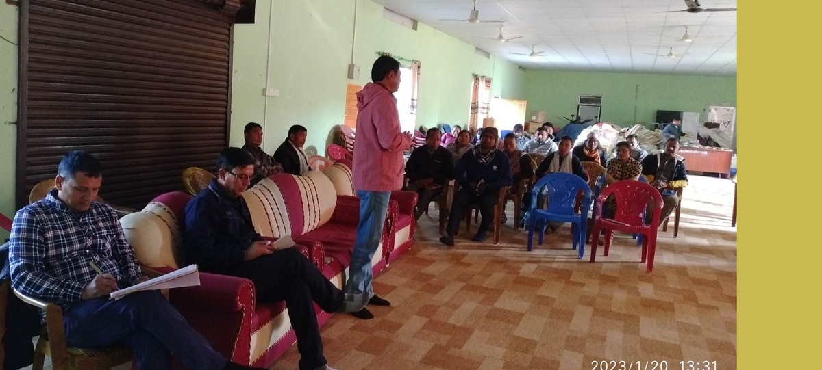 अनुदानमे केल भर नइपर्ना आग्रह