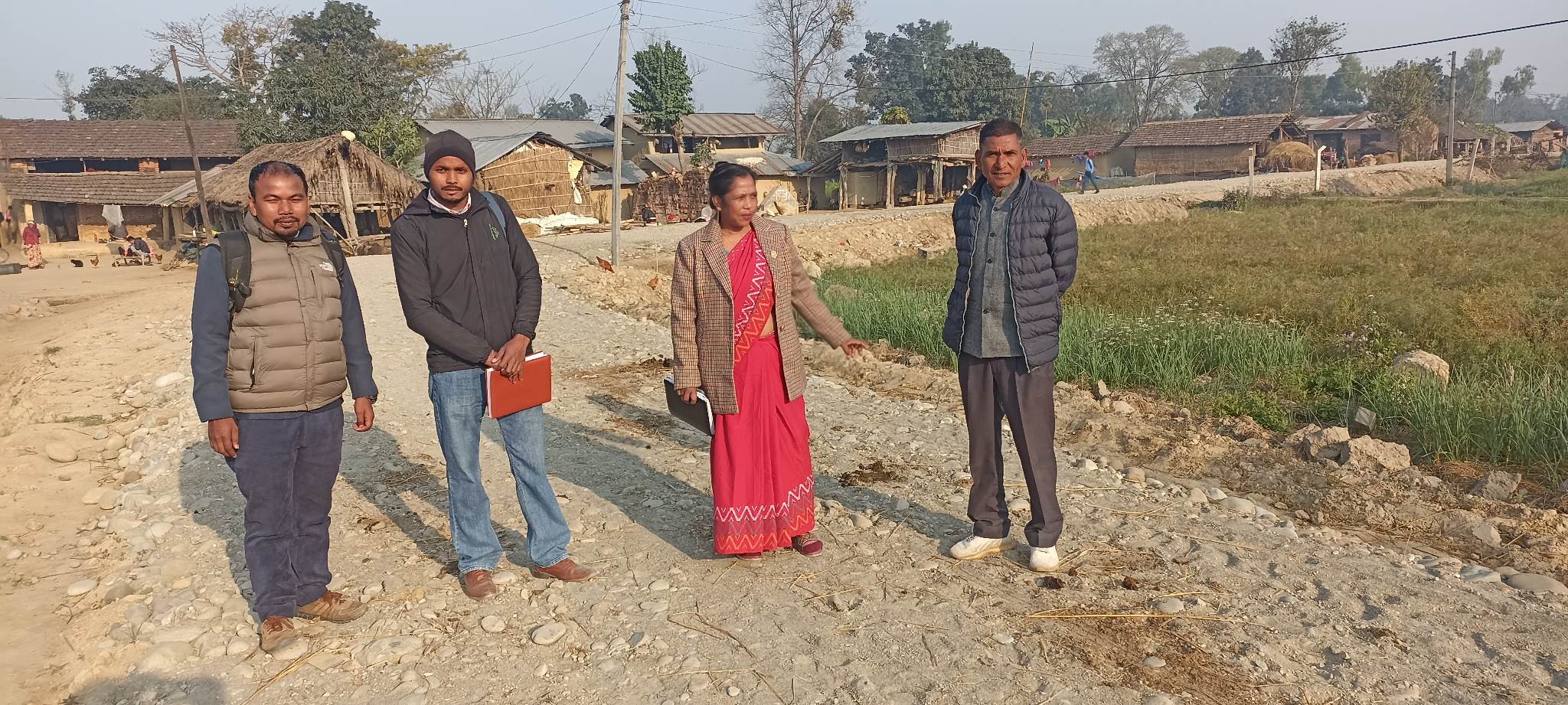 अनुगमन समितिसे ग्राभेल डगरके अनुगमन