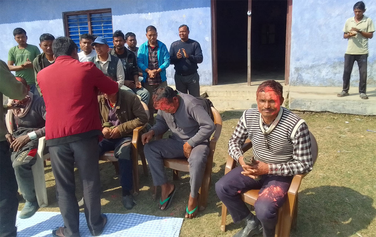 भुँइयाँफाटा गाउँके भलमन्सामे फिरु चौधरी निर्वाचित