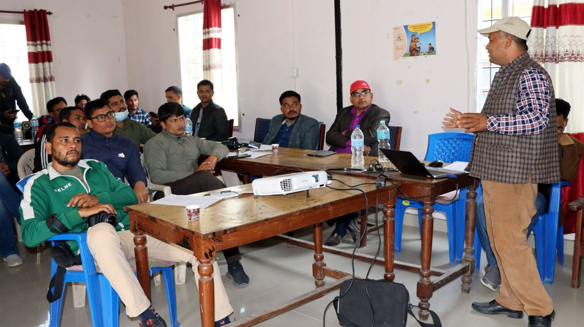 कैलालीमे ११औं फेरा हात्तीपाइले रोगके औषधी खवैना