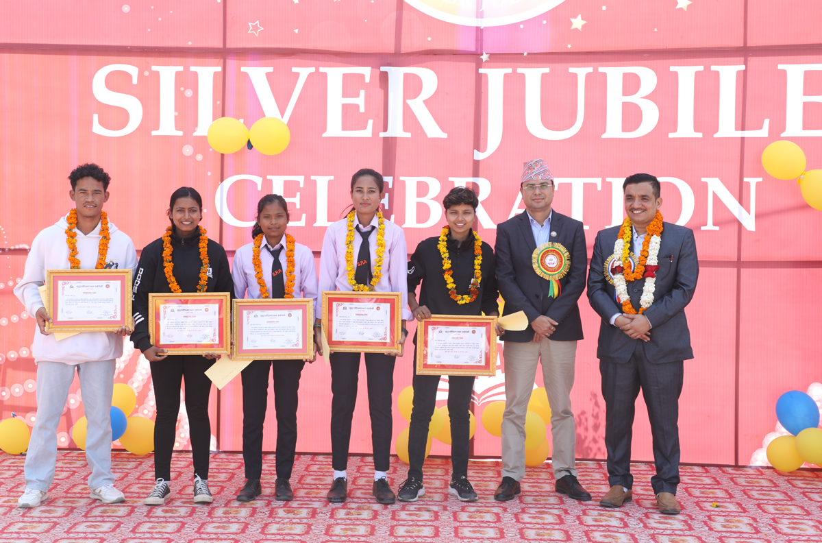 महिला क्रिकेटरसहित टमान जाने सम्मानित
