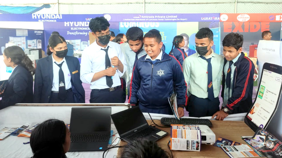 क्यान इन्फोटेकके आकर्षण बनल एसपीएके स्टल