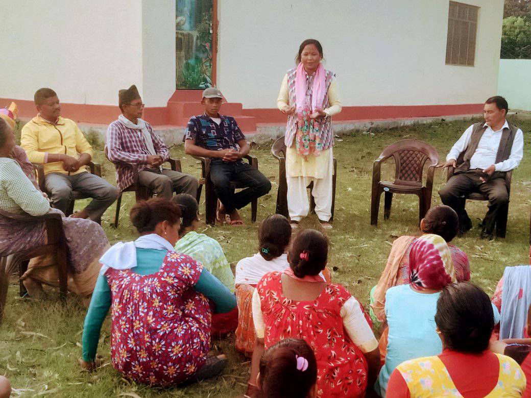 पार्टी विस्तारमे लग्ली पूर्व मन्त्री चुनकुमारी