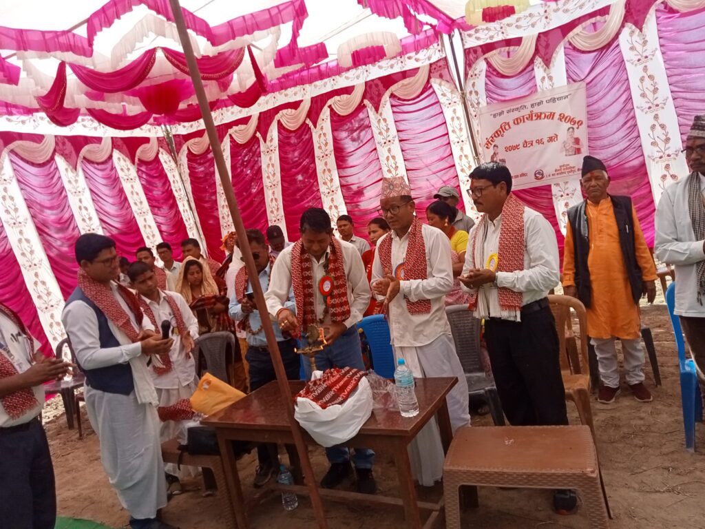 संस्कृति बँच्लेसे केल पहिचान जोगिः गाउँपालिका अध्यक्ष