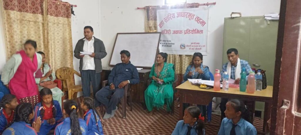कैलारी–४ मे हाजिरी जवाफ प्रतियोगिता