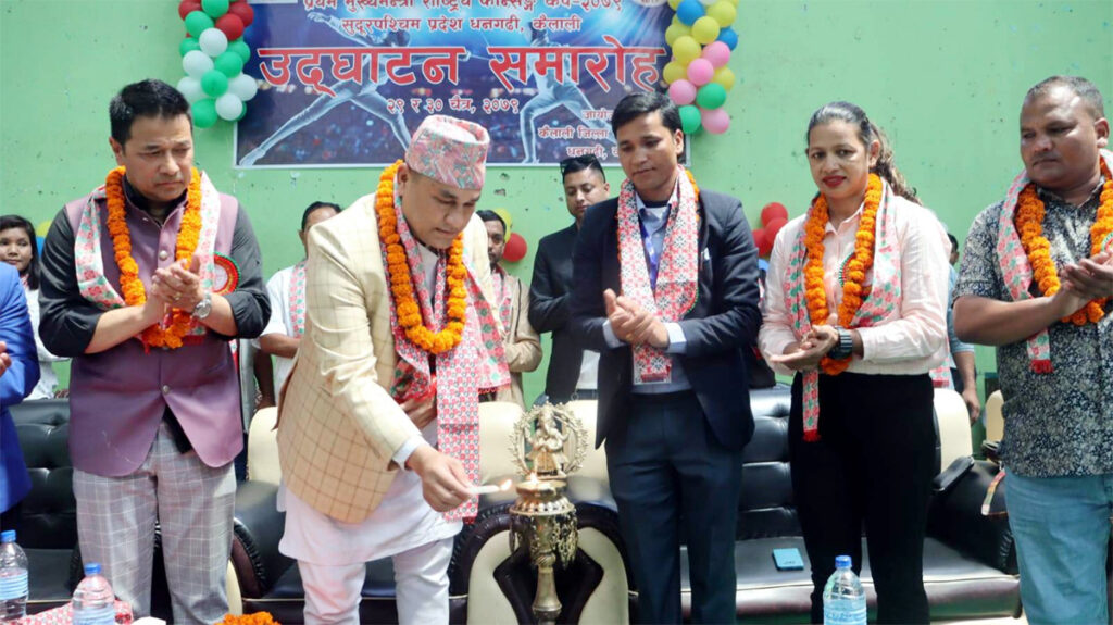 प्रथम मुख्यमन्त्री राष्ट्रिय फेन्सिङ प्रतियोगिता सुरु