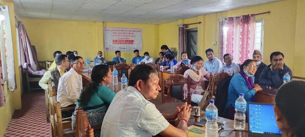 कैलारीके स्वास्थ्य नीतिबारे अन्तरक्रिया