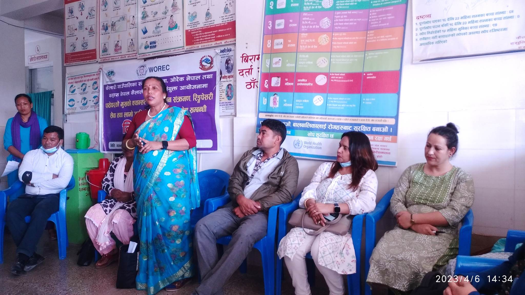 स्वास्थ्य समस्या नुकैना अपनहे रोगी बनैना होः गाउँपालिका उपाध्यक्ष