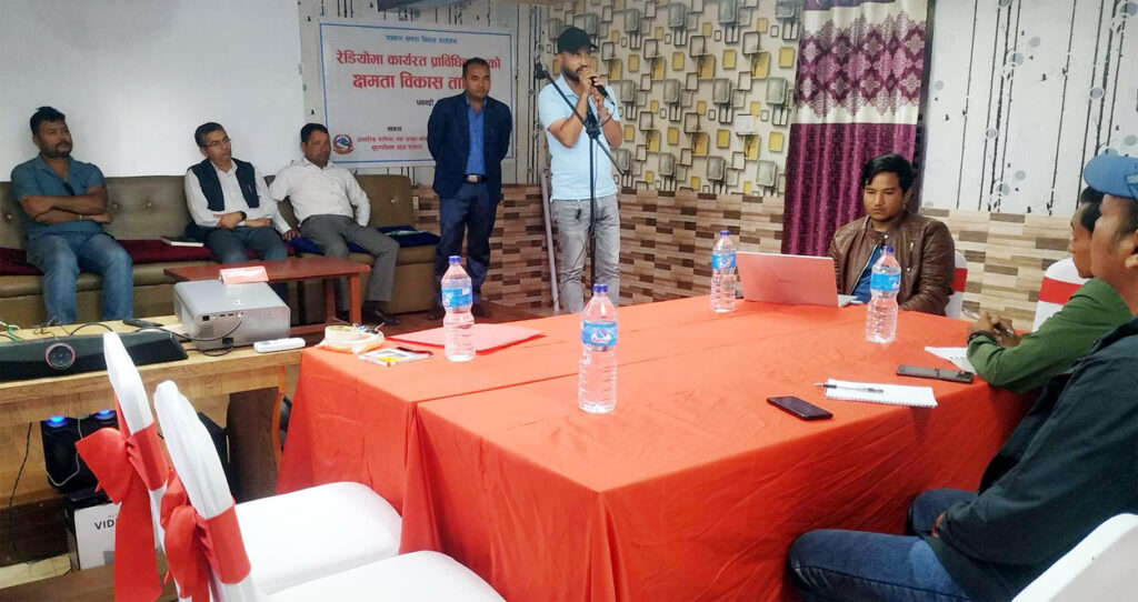 रेडियो प्राविधिकहे क्षमता विकास तालिम
