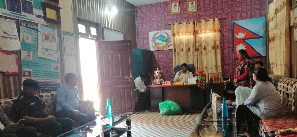 कैलारीमे जेठ ३ ओ ४ गते बाल भेला कैना