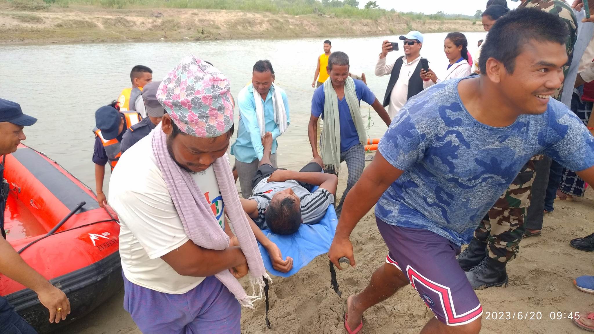 बाढ ओ आगलागी जन्य विपद जोखिम न्यूनिकरण सम्बन्धी कृतिम घटना अभ्यास